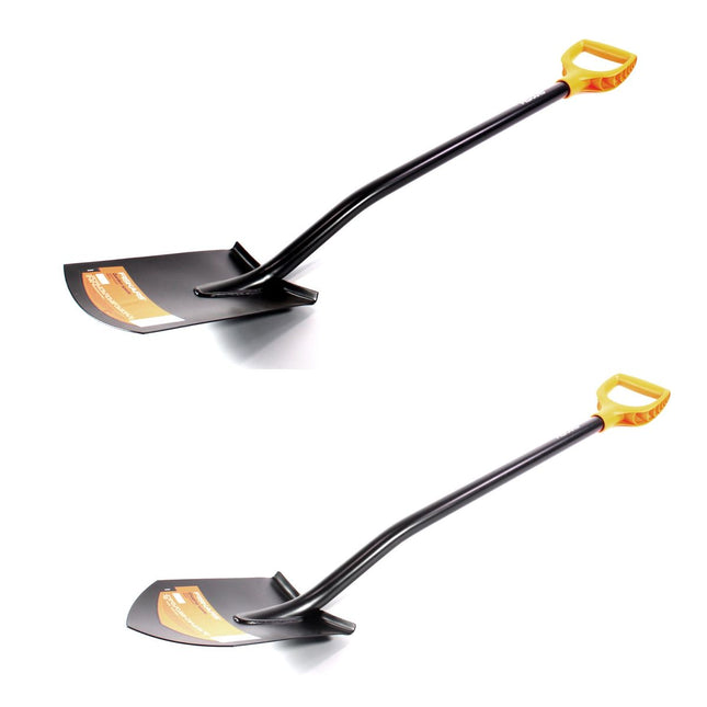 Fiskars Bêche de jardin Solid pointue (131413) + Bêche de jardin ErgoComfort Solid ronde (131403)