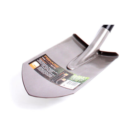 Fiskars Bêche de jardin ergonomique ronde (131400) + Bêche de jardinage ergonomique pointue (131410)