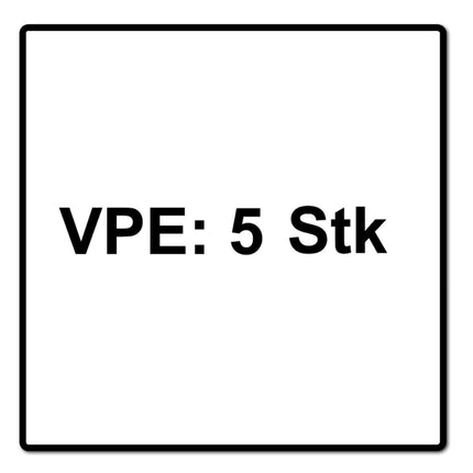 Fein E-Cut Precision Starlock Plus Sägeblatt 50x65 mm 5 Stück ( 63502127230 ) HCS - Toolbrothers