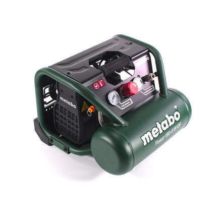 Metabo Power 180-5 W OF Compresseur 8 bar 1,1 kW + tuyau spiralé 7,5 m + soufflette + gonfleur de pneus