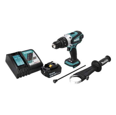 Makita DHP 458 RG1 cordless impact drill 18 V 91 Nm + 1x rechargeable battery 6.0 Ah + charger