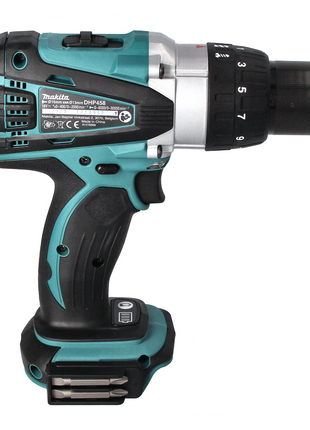 Makita DHP 458 RG Perceuse-visseuse à percussion sans fil 18 V 91 Nm + 2x Batteries 6,0 Ah + Chargeur