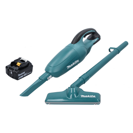 Makita DCL 180 G1 Aspirateur sans fil 18 V - vert + 1x Batterie 6,0 Ah - sans chargeur