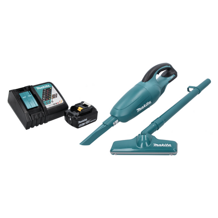 Makita DCL 180 RG1 Aspirateur à batterie 18 V vert + 1x batterie 6,0 Ah + chargeur