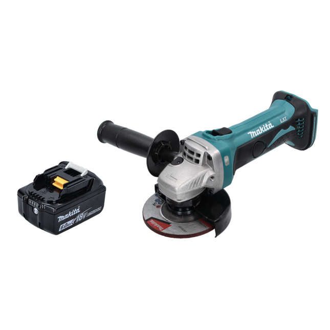 Makita DGA 452 G1 Meuleuse d'angle sans fil 18 V 115 mm + 1x Batterie 6,0 Ah - sans chargeur