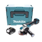 Makita DGA 519 F1J Meuleuse d'angle sans fil 18 V 125 mm Brushless X-Lock + 1x batterie 3,0 Ah + Makpac - sans chargeur