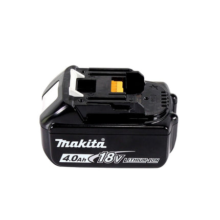 Makita DGA 519 M1J Meuleuse d'angle sans fil 18 V 125 mm Brushless X-Lock + 1x batterie 4,0 Ah + Makpac - sans chargeur