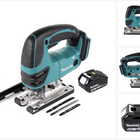 Makita DJV 180 G1 Scie sauteuse sans fil 18V + 1x Batterie 6.0 Ah - sans chargeur
