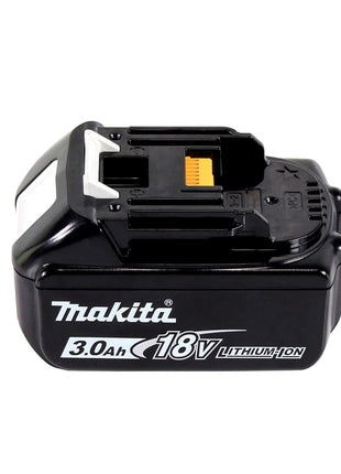 Makita DKP181F1J Rabot sans fil 82mm 18V Brushless + 1x Batterie 3,0 Ah + Coffret Makpac - sans chargeur