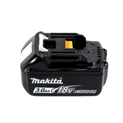 Makita DKP181F1J Rabot sans fil 82mm 18V Brushless + 1x Batterie 3,0 Ah + Coffret Makpac - sans chargeur