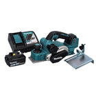 Makita DKP 181 RM1 raboteuse sans fil 82 mm 18 V sans balais + 1x batterie 4,0 Ah + chargeur