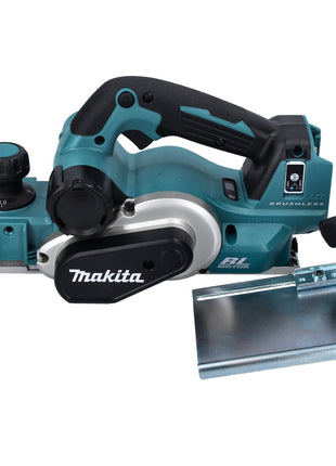 Cepillo plegable a batería Makita DKP 181 M1J 82 mm 18 V sin escobillas + 1x batería 4,0 Ah + Makpac - sin cargador