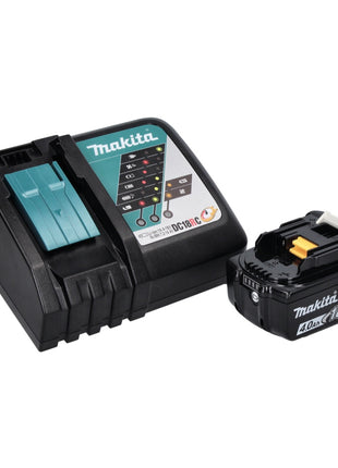 Makita DKP 181 RM1J cepillo de batería cepillo plegable 82 mm 18 V sin escobillas + 1x batería 4,0 Ah + cargador + Makpac