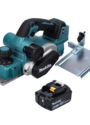 Cepillo plegable a batería Makita DKP 181 G1 82 mm 18 V sin escobillas + 1x batería 6,0 Ah - sin cargador