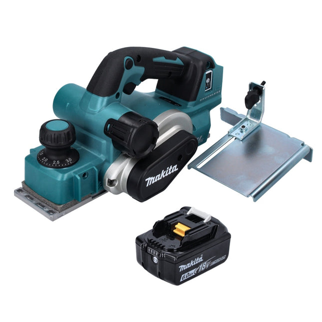 Makita DKP181G1 Rabot sans fil 82mm 18V Brushless + 1x Batterie 6,0 Ah - sans chargeur