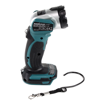 Makita DML 802 RG lampe sans fil pour batterie 14,4 et 18 V + 2x batterie 6,0 Ah + chargeur