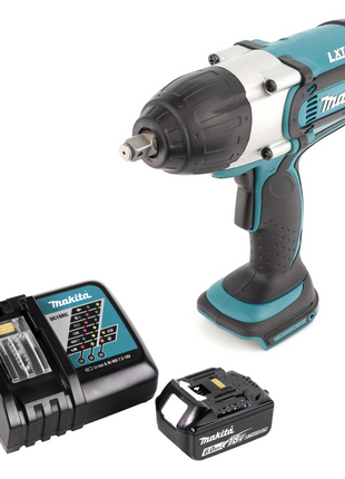 Makita DTW 450 RG1 Visseuse à chocs sans fil 18 V 440 Nm 1/2" + 1x Batterie 6,0 Ah + Chargeur