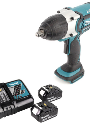 Makita DTW 450 RG Visseuse à chocs sans fil 18 V 440 Nm 1/2 "+ 2x Batteries 6,0 Ah + Chargeur