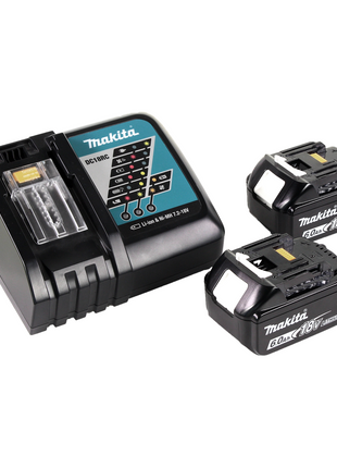 Makita DTW 450 RG Visseuse à chocs sans fil 18 V 440 Nm 1/2 "+ 2x Batteries 6,0 Ah + Chargeur