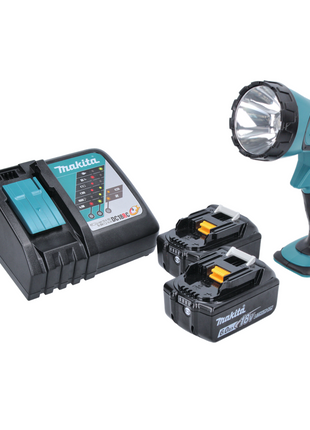 Lampe à batterie / lampe à main Makita DML 185 RG 18 V + 2x batteries 6,0 Ah + chargeur