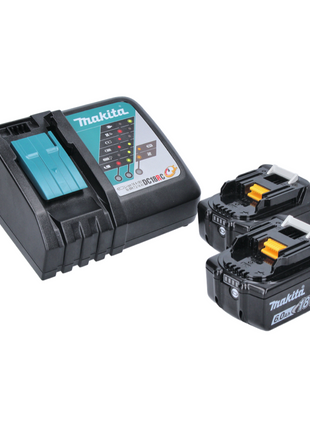 Lámpara de batería / lámpara de mano Makita DML 185 RG 18 V + 2 baterías 6,0 Ah + cargador