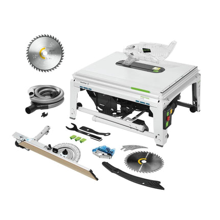 Festool TKS 80 EBS 2200 watts Scie à table 254 mm (575781) + Lame de scie circulaire universelle W40 (575975)