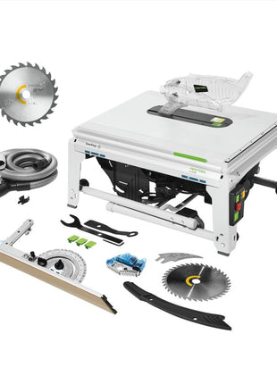 Festool TKS 80 EBS Scie circulaire sur table 254 mm, 2200 watts + Lame de scie circulaire WOOD RIP CUT PW24 (575974) (575781)