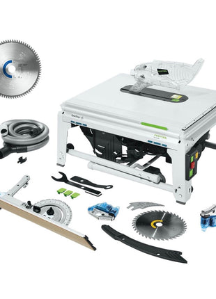 Festool TKS 80 EBS 2200 watts Scie à table 254 mm (575781) + Lame de scie circulaire spéciale TF80 A (575978) + 1x Cartouche KT-TKS 80 (575851)