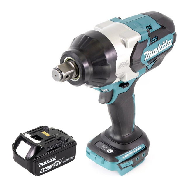 Makita DTW 1001 G1 Clé à choc sans fil 18V 3/4" 1050Nm Brushless + 1x batterie 6,0 Ah - sans chargeur