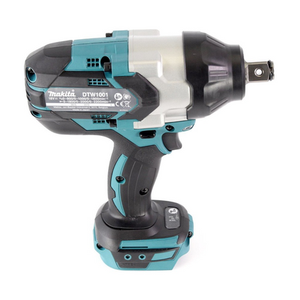 Makita DTW 1001 RG1 Clé à choc sans fil 18V 3/4" 1050Nm Brushless + 1x batterie 6,0 Ah + chargeur