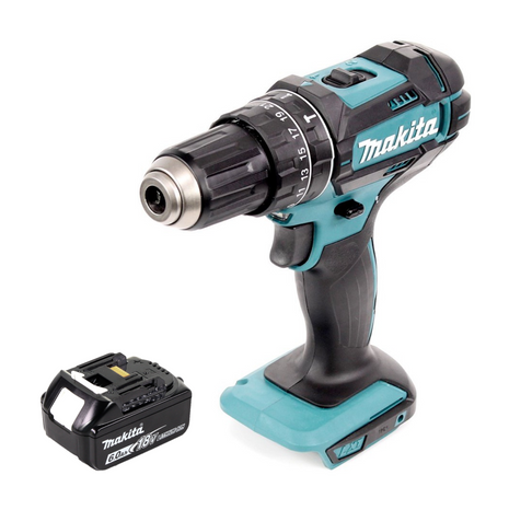 Makita DHP 482 G1 Akku Schlagbohrschrauber 18 V 62 Nm + 1x Akku 6,0 Ah - ohne Ladegerät - Toolbrothers