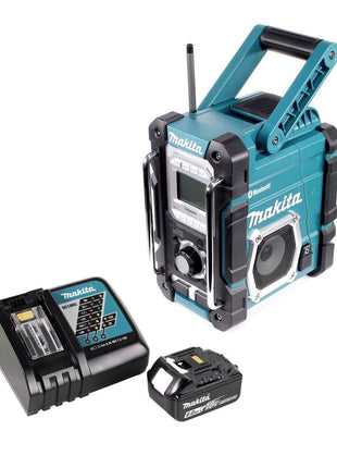 Makita DMR 106 RG1 radio de chantier à batterie 7,2 - 18 V + 1x batterie 6,0 Ah + chargeur