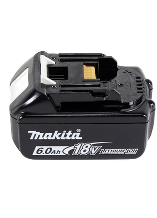 Aspirador a batería Makita DCL 180 G1 B 18 V negro + 1x batería 6,0 Ah - sin cargador