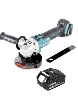 Makita DGA 506 G1 Meuleuse d'angle sans fil 18 V 125 mm Brushless + 1x Batterie 6,0 Ah - sans chargeur