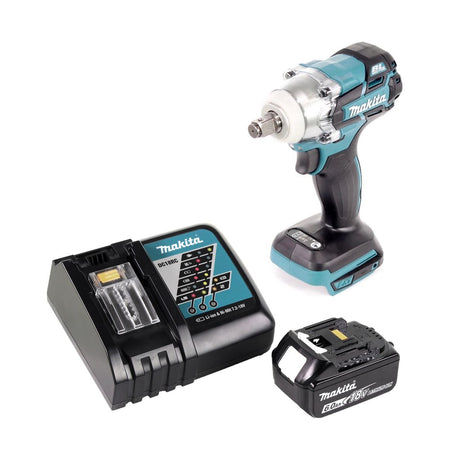 Makita DTW 285 RG1 Akku Schlagschrauber 18 V 280 Nm 1/2" Brushless + 1x Akku 6,0 Ah + Ladegerät