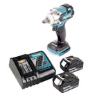 Makita DTW 285 RG Atornillador de impacto inalámbrico 18 V 280 Nm 1/2