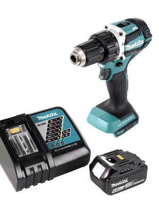 Makita DDF 484 RG1 Perceuse-visseuse sans fil sans balais 18 V 54 Nm + 1x Batterie 6,0 Ah + Chargeur