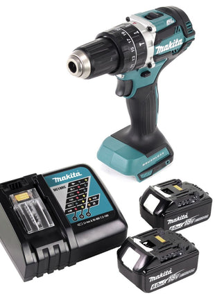 Makita DHP 484 RG Perceuse à percussion sans fil 18 V 54 Nm brushless + 2x Batteries 6,0 Ah + Chargeur