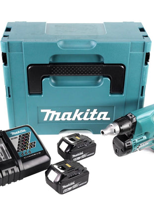 Makita DFS 450 ZJ 18 V Visseuse plaque de plâtre sans fil avec boîtier Makpac - sans Batterie, ni Chargeur