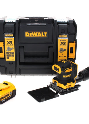 DeWalt DCW 200 NT Akku Vibrationsschleifer 18 V 108x115 mm + 1x Akku 4,0A h + TSTAK - ohne Ladegerät - Toolbrothers