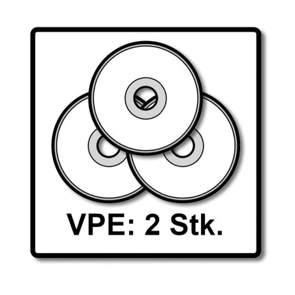 Bosch GWX 10-125 Professional Meuleuse angulaire 1000 W 125 mm X-Lock + disque abrasif X571 K80 + disque abrasif X571 K40