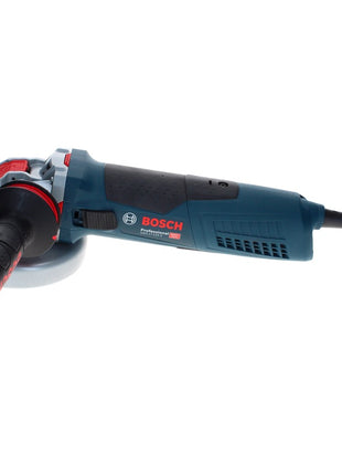 Bosch GWX 17-125 S Meuleuse d'angle professionnelle 1700 W 125 mm X-Lock + disque à lamelles X571 K40 + disque à lamelles X571 K80