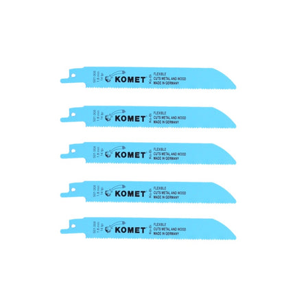 Makita DJR 188 RF1J Akku Reciprosäge 18 V Brushless + 1x Akku 3,0 Ah + Ladegerät + 5x Sägeblatt Metal Wood + Makpac - Toolbrothers