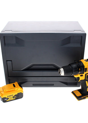 Perceuse-visseuse sans fil DeWalt DCD 777 ND 18 V 65 Nm + 1x batterie 4,0 Ah + D-Box - sans chargeur