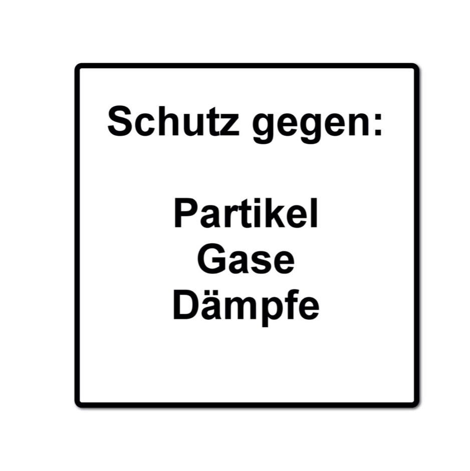 Demi-masque respiratoire Dräger X-plore 3500 S pour filtre à baïonnette taille S + 2x filtre à particules X-plore P3 R (6738011)