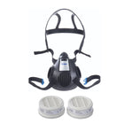 Masque respiratoire Dräger X-plore 3500 L demi-masque pour filtre à baïonnette taille L + 2x filtre à particules X-plore P3 R (6738011)