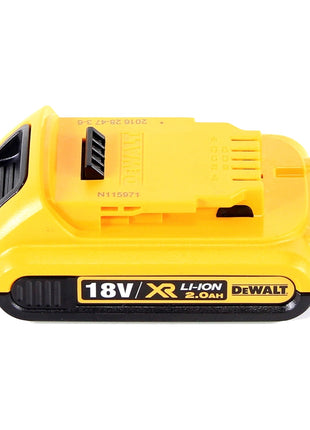 DeWalt DCS 391 ND Scie circulaire sans fil 18 V 165 mm + 1x Batterie 2,0 Ah + Coffret D-Box - sans chargeur