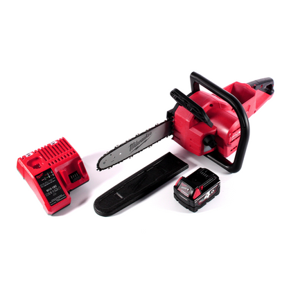 Milwaukee M18 FCHSC-401C Tronçonneuse sans fil 18 V 30 cm Brushless + 1x batterie 4,0 Ah + chargeur
