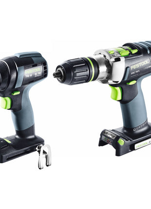 Festool TID 18 5.2/4.0 set PDC 18 juego de destornillador y taladro 18 V sin escobillas (576488) + 1x batería 4,0 Ah + 1x batería 5,2 Ah + cargador + systainer