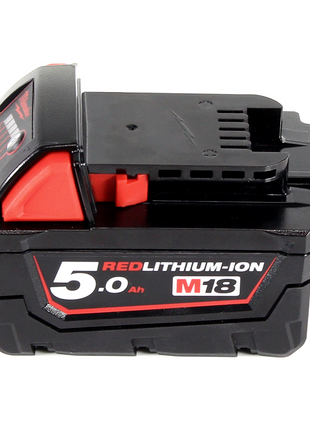 Tronçonneuse à batterie Milwaukee M18 FCOS230-501 18 V 230 mm sans balais + 1x batterie 5,0 Ah - sans chargeur